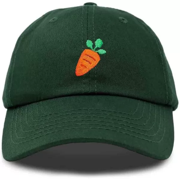 DALIX Carrot Embroidered Dad Cap Cotton Baseball Hat Women