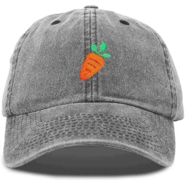 DALIX Carrot Embroidered Dad Cap Cotton Baseball Hat Women