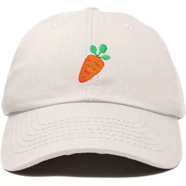 DALIX Carrot Embroidered Dad Cap Cotton Baseball Hat Women
