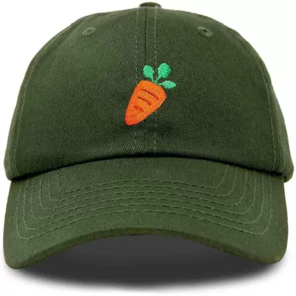 DALIX Carrot Embroidered Dad Cap Cotton Baseball Hat Women