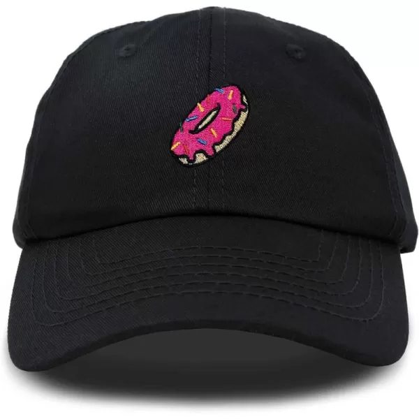 DALIX Donut Embroidered Baseball Dad Cap