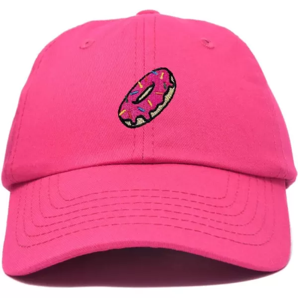DALIX Donut Embroidered Baseball Dad Cap