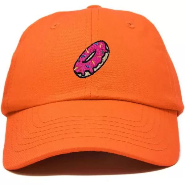 DALIX Donut Embroidered Baseball Dad Cap
