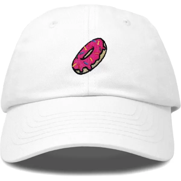 DALIX Donut Embroidered Baseball Dad Cap