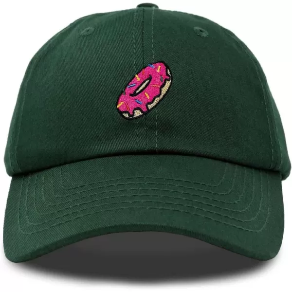 DALIX Donut Embroidered Baseball Dad Cap