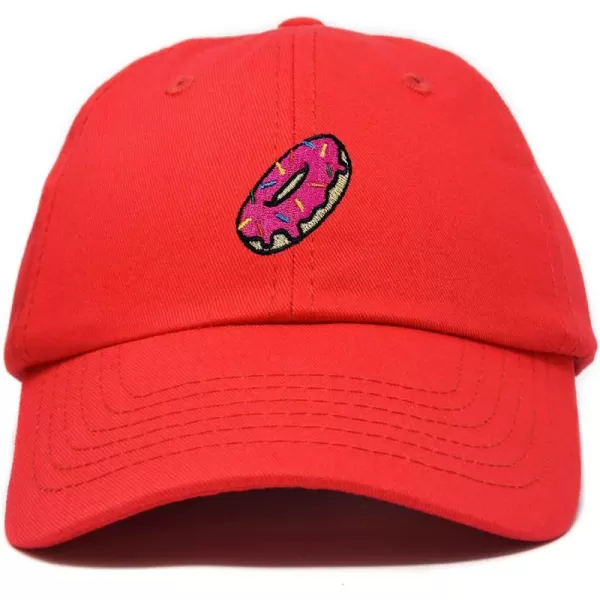 DALIX Donut Embroidered Baseball Dad Cap