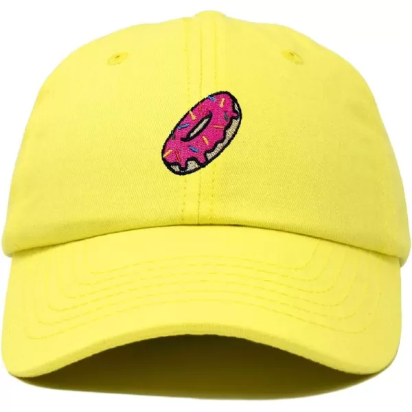 DALIX Donut Embroidered Baseball Dad Cap