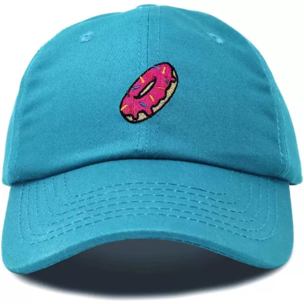 DALIX Donut Embroidered Baseball Dad Cap