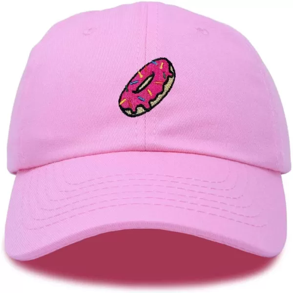 DALIX Donut Embroidered Baseball Dad Cap