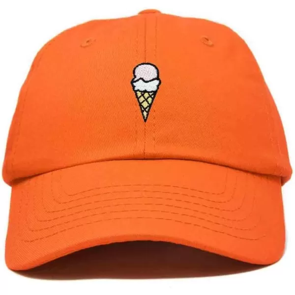 DALIX Double Scoop Embroidered Ice Cream Dad Hat Embroidered Cap Women