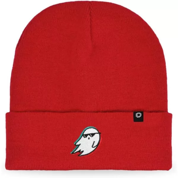 DALIX Embroidered Ghost Life Beanie