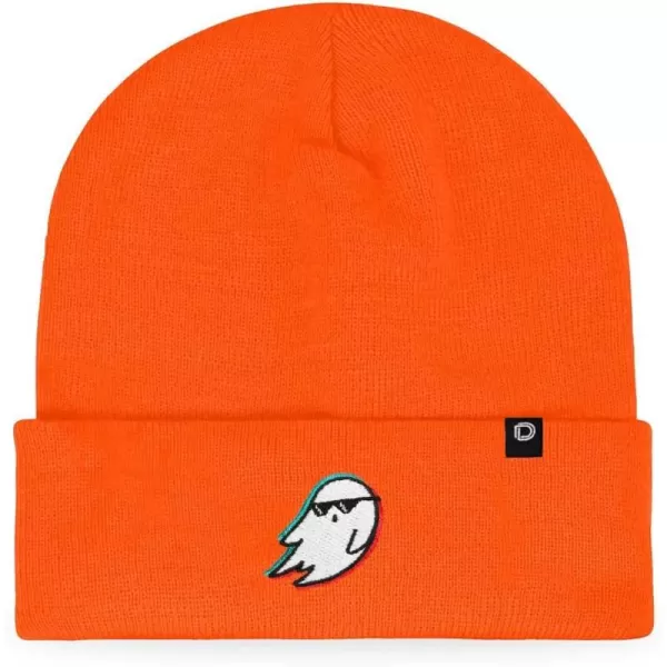 DALIX Embroidered Ghost Life Beanie