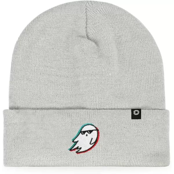 DALIX Embroidered Ghost Life Beanie