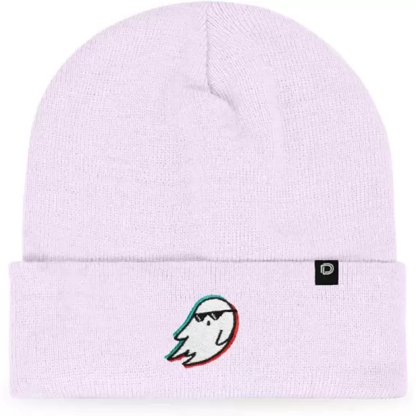 DALIX Embroidered Ghost Life Beanie