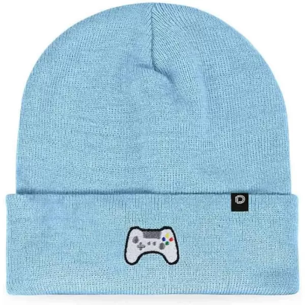 DALIX Game Controller Embroidered Beanie Cap Cotton Baseball Men