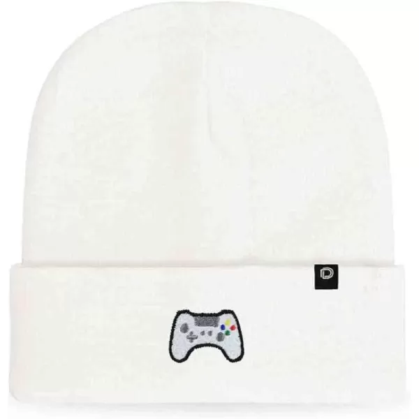 DALIX Game Controller Embroidered Beanie Cap Cotton Baseball Men