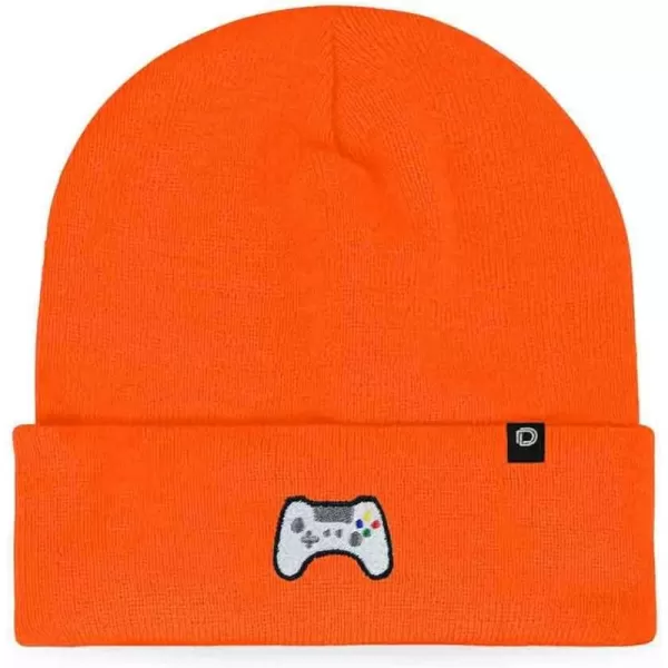 DALIX Game Controller Embroidered Beanie Cap Cotton Baseball Men