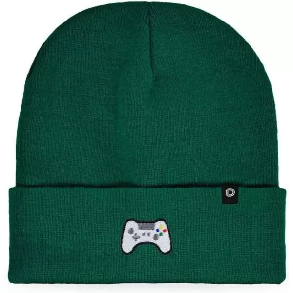 DALIX Game Controller Embroidered Beanie Cap Cotton Baseball Men