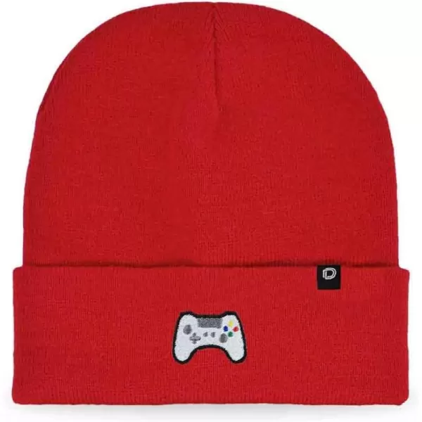 DALIX Game Controller Embroidered Beanie Cap Cotton Baseball Men