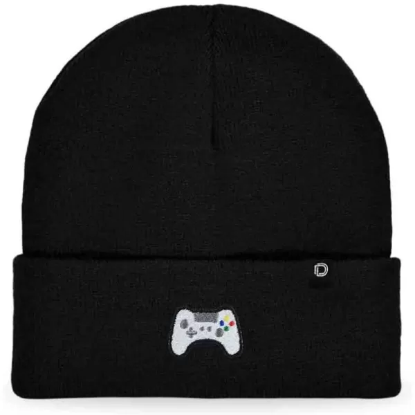 DALIX Game Controller Embroidered Beanie Cap Cotton Baseball Men