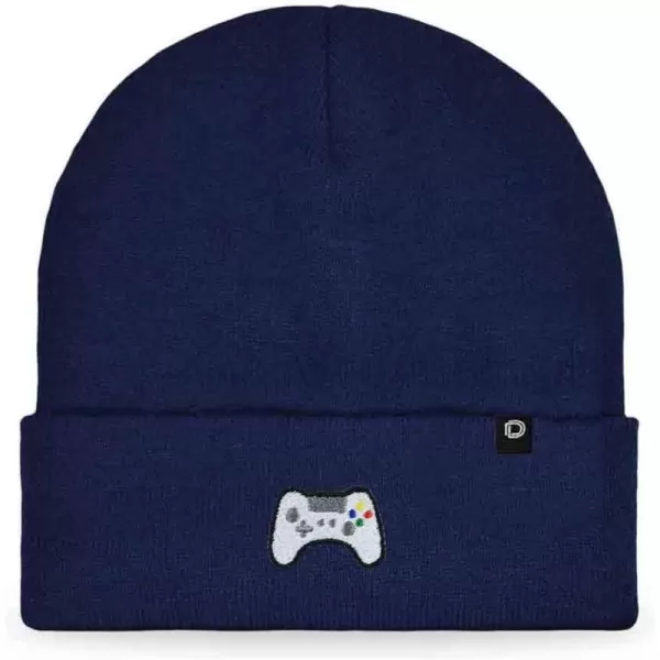 DALIX Game Controller Embroidered Beanie Cap Cotton Baseball Men