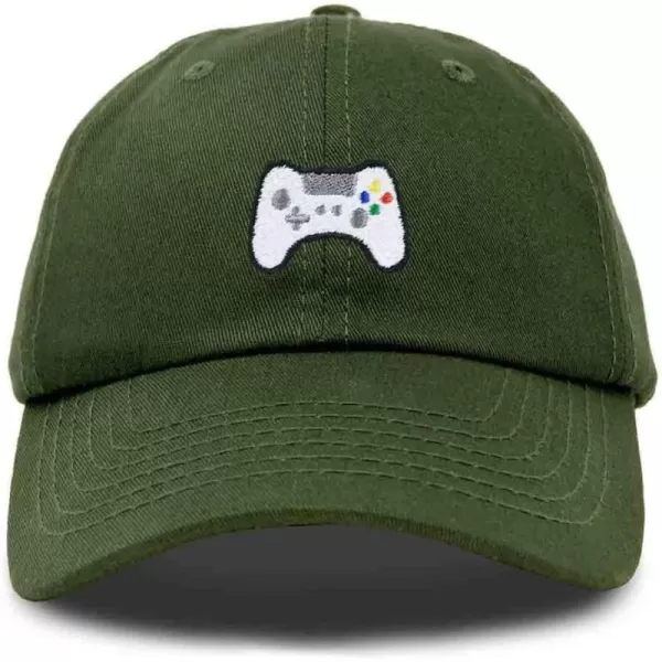 DALIX Game Controller Embroidered Dad Cap Cotton Baseball Cap Men
