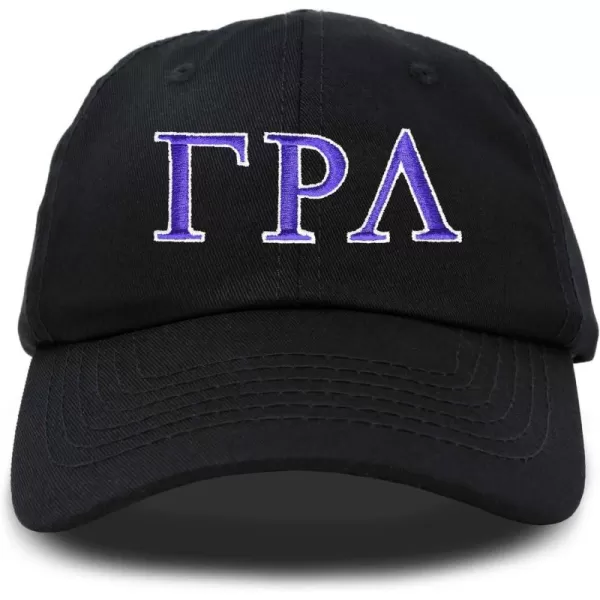 DALIX Gamma Rho Lambda Sorority Hat Womens Greek Letters Embroidered Baseball Cap