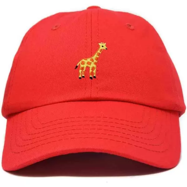 DALIX Giraffe Embroidered Dad Hat Cotton Baseball Cap Women