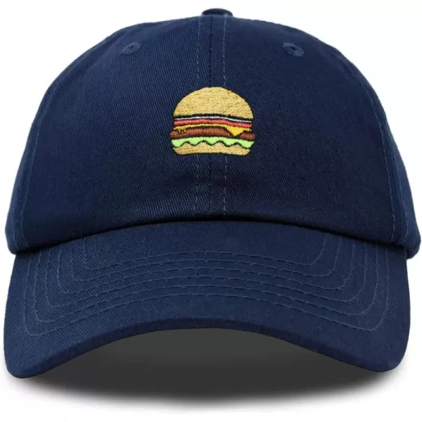 DALIX Hamburger Hat Cheeseburger Dad Baseball Cap Gift