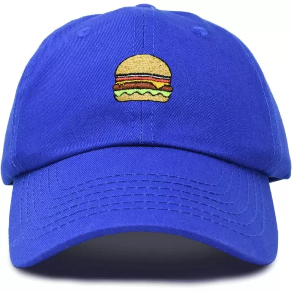 DALIX Hamburger Hat Cheeseburger Dad Baseball Cap Gift