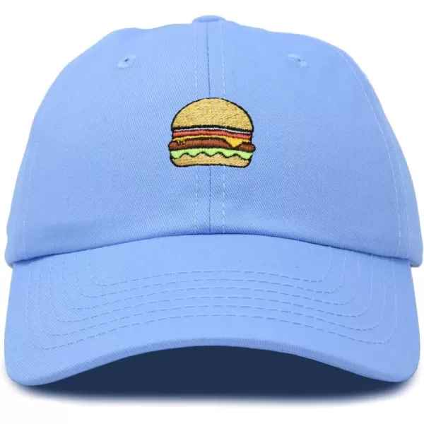 DALIX Hamburger Hat Cheeseburger Dad Baseball Cap Gift