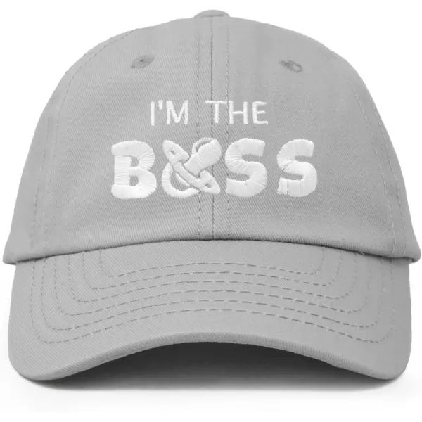DALIX I'm The Boss Baby Hat Infant Baseball Cap for Baby Girls and Boys