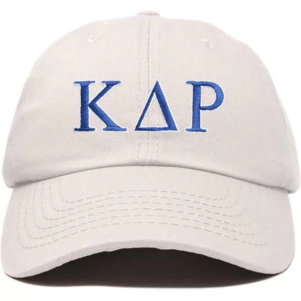 DALIX Kappa Delta Rho Greek Letters Ball Cap Embroidered Fraternity Hat