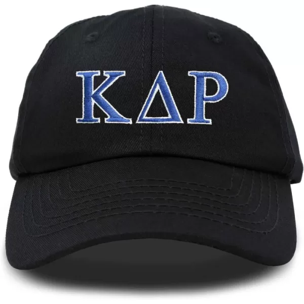 DALIX Kappa Delta Rho Greek Letters Ball Cap Embroidered Fraternity Hat