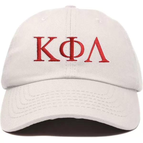 DALIX Kappa Phi Lambda Greek Letters Hat Womens Sorority Baseball Cap