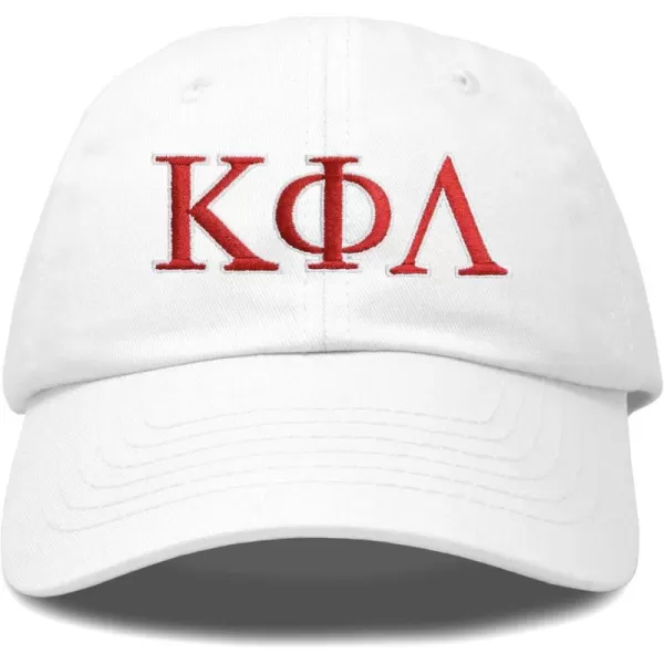 DALIX Kappa Phi Lambda Greek Letters Hat Womens Sorority Baseball Cap