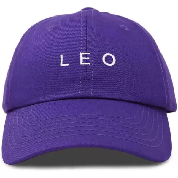 DALIX Leo Dad Hat Embroidered Zodiac Astrology Cotton Baseball Cap