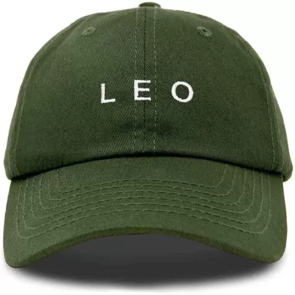 DALIX Leo Dad Hat Embroidered Zodiac Astrology Cotton Baseball Cap