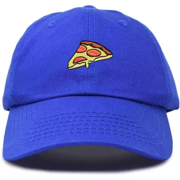 DALIX Pizza Slice Embroidered Dad Cap Cotton Baseball Hat Unisex
