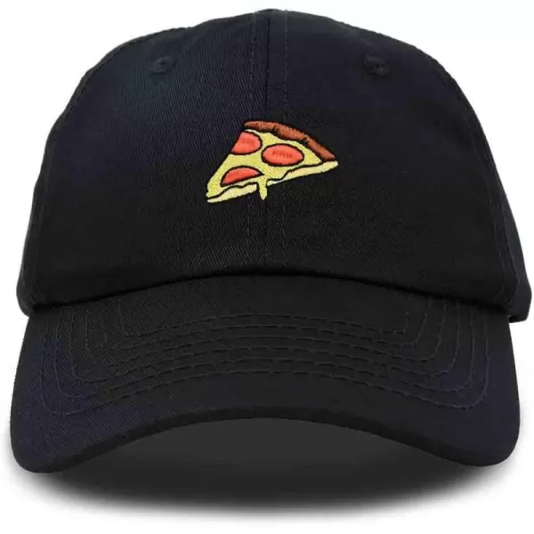 DALIX Pizza Slice Embroidered Dad Cap Cotton Baseball Hat Unisex