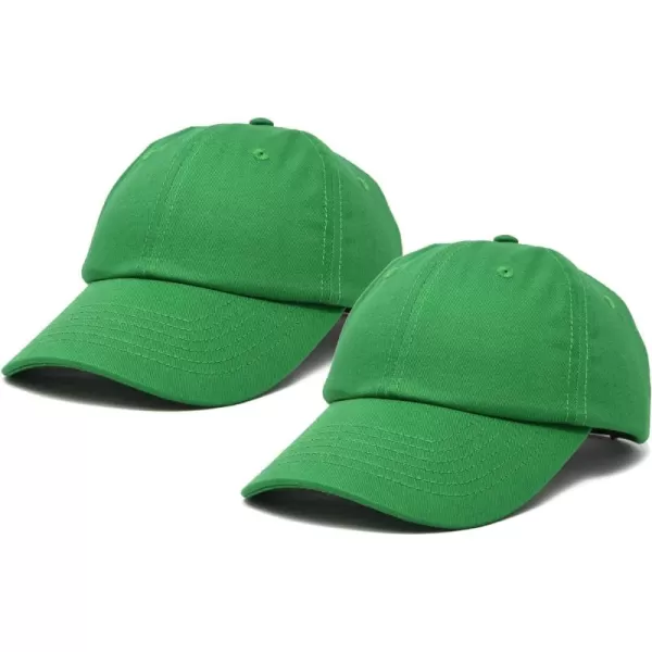 DALIX Plain Dad Hats 2 Pack