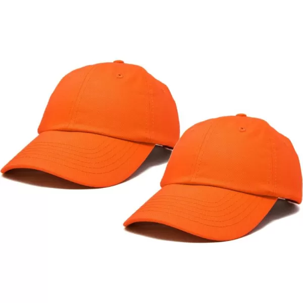 DALIX Plain Dad Hats 2 Pack