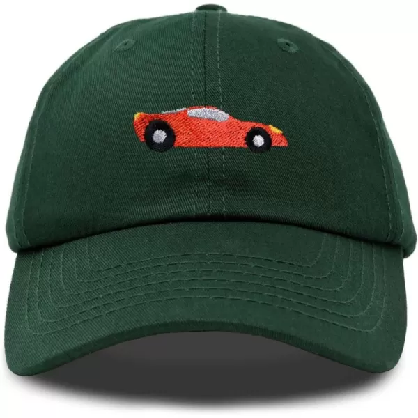 DALIX Race Car Hats Dad Hat Baseball Cap Embroidered Custom Cotton Caps