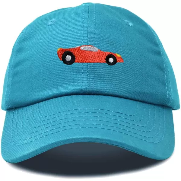 DALIX Race Car Hats Dad Hat Baseball Cap Embroidered Custom Cotton Caps
