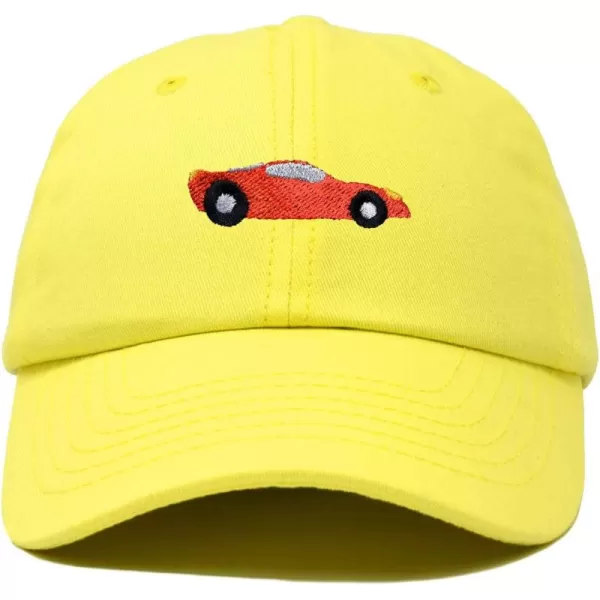 DALIX Race Car Hats Dad Hat Baseball Cap Embroidered Custom Cotton Caps