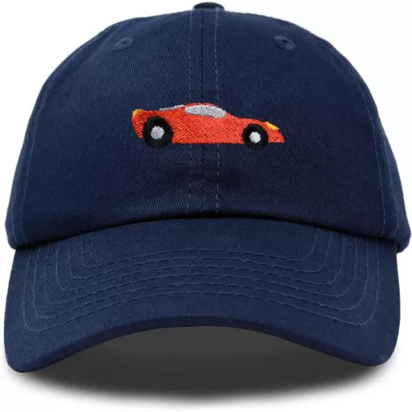 DALIX Race Car Hats Dad Hat Baseball Cap Embroidered Custom Cotton Caps