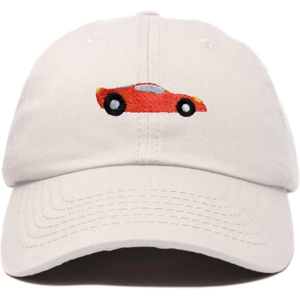 DALIX Race Car Hats Dad Hat Baseball Cap Embroidered Custom Cotton Caps