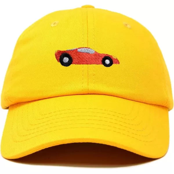 DALIX Race Car Hats Dad Hat Baseball Cap Embroidered Custom Cotton Caps