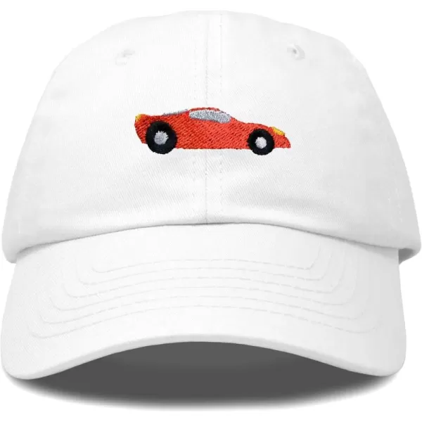 DALIX Race Car Hats Dad Hat Baseball Cap Embroidered Custom Cotton Caps