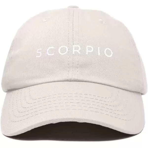 DALIX Scorpio Dad Hat Embroidered Zodiac Astrology Cotton Baseball Cap